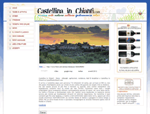 Tablet Screenshot of castellinainchianti.com